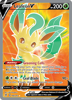 Leafeon V - Holofoil