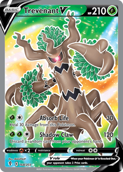 Trevenant V - Holofoil
