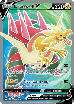 Dracozolt V - Holofoil