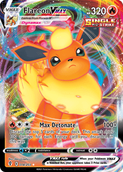 Flareon VMAX - Holofoil