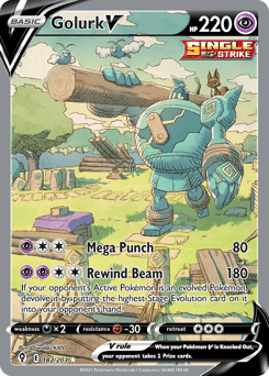 Golurk V - Holofoil