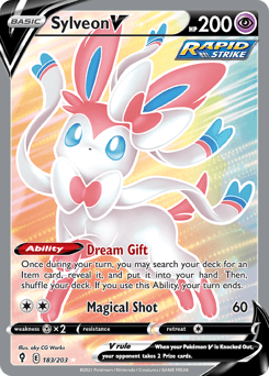 Sylveon V - Holofoil