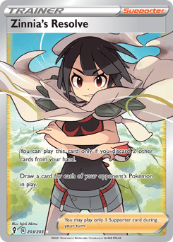 Zinnia's Resolve - Holofoil