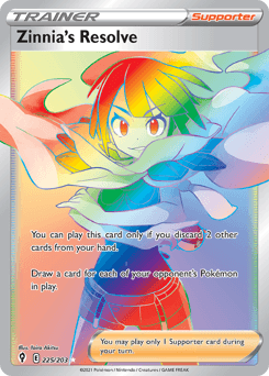 Zinnia's Resolve - Holofoil