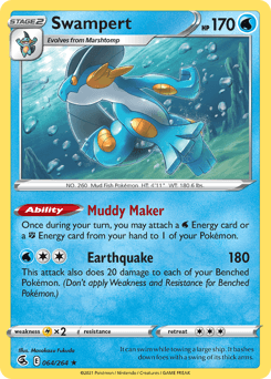 Swampert - Reverse Holofoil