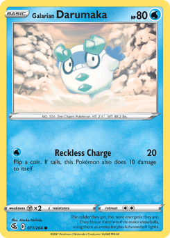 Galarian Darumaka - Normal