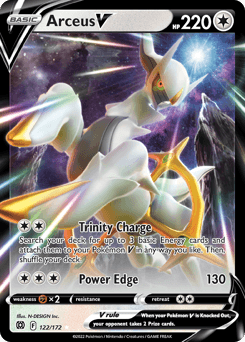 Arceus V - Holofoil