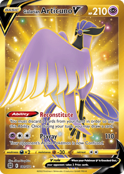 Galarian Articuno V - Holofoil