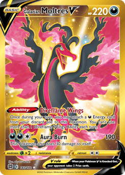 Galarian Moltres V - Holofoil