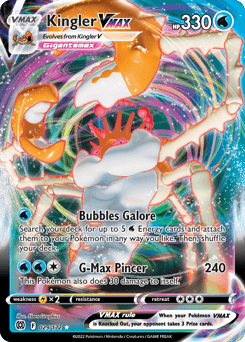 Kingler VMAX - Holofoil