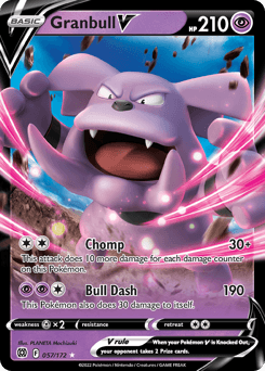 Granbull V - Holofoil