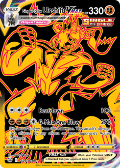 Single Strike Urshifu VMAX - Holofoil