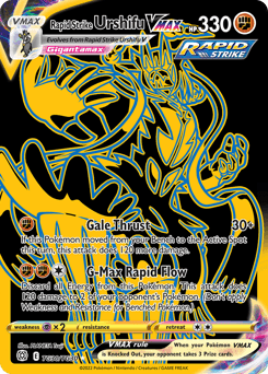 Rapid Strike Urshifu VMAX - Holofoil