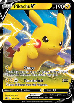 Pikachu V - Holofoil