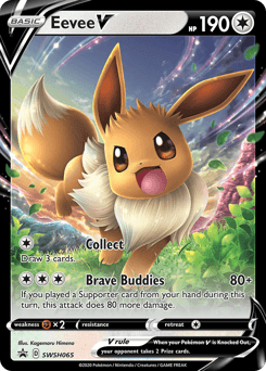 Eevee V - Holofoil