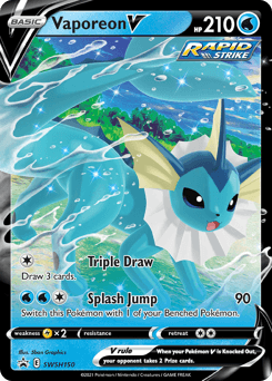 Vaporeon V - Holofoil