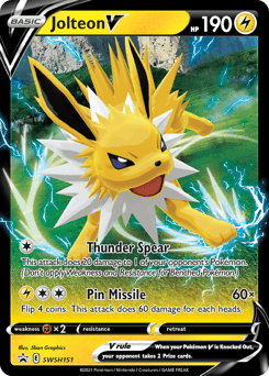 Jolteon V - Holofoil