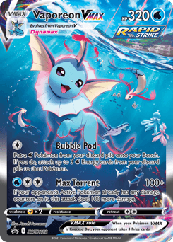 Vaporeon VMAX - Holofoil