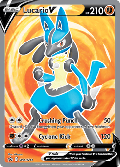 Lucario V - Holofoil