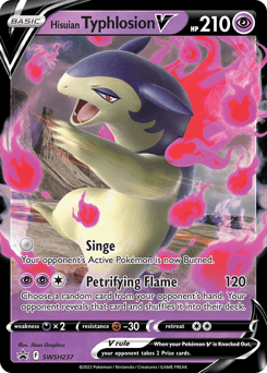 Hisuian Typhlosion V - Holofoil