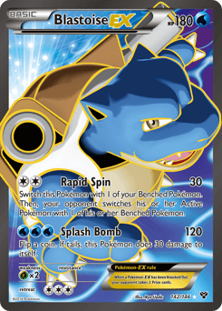 Blastoise-EX - Holofoil