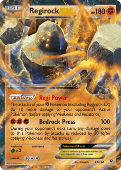 Regirock-EX - Holofoil