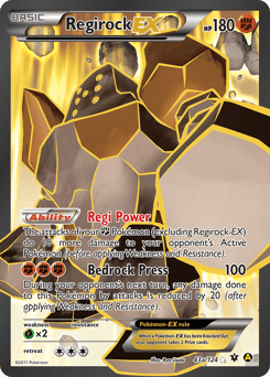 Regirock-EX - Holofoil