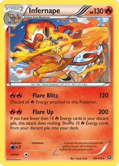 Infernape - Reverse Holofoil