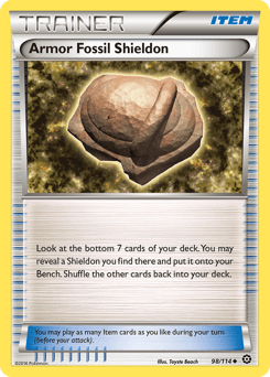 Armor Fossil Shieldon - Normal