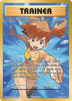Misty's Determination - Holofoil