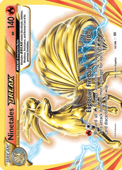 Ninetales BREAK - Holofoil