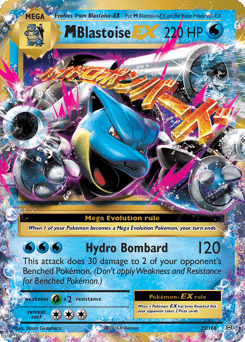 M Blastoise-EX - Holofoil
