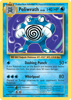 Poliwrath - Reverse Holofoil