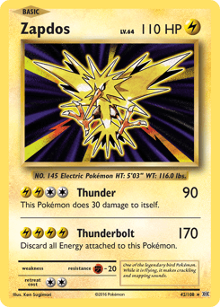 Zapdos - Reverse Holofoil