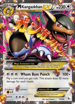 M Kangaskhan-EX - Holofoil