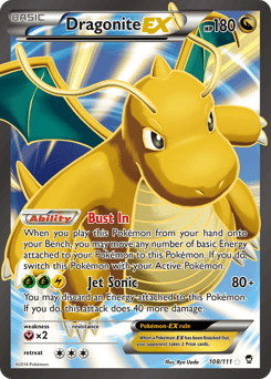 Dragonite-EX - Holofoil