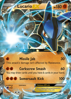 Lucario-EX - Holofoil