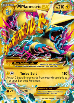 M Manectric-EX - Holofoil