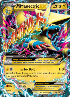 M Manectric-EX - Holofoil