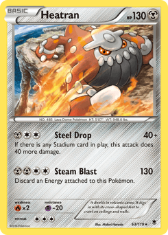 Heatran - Reverse Holofoil