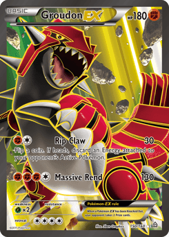 Groudon-EX - Holofoil