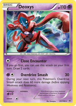 Deoxys - Reverse Holofoil