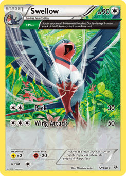 Swellow - Reverse Holofoil