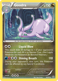 Goodra - Reverse Holofoil