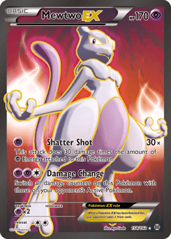 Mewtwo-EX - Holofoil