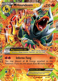 M Houndoom-EX - Holofoil