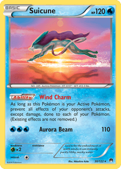 Suicune - Reverse Holofoil