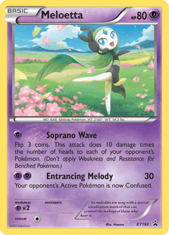 Meloetta - Holofoil