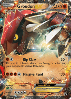 Groudon-EX - Holofoil