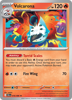 Volcarona - Reverse Holofoil